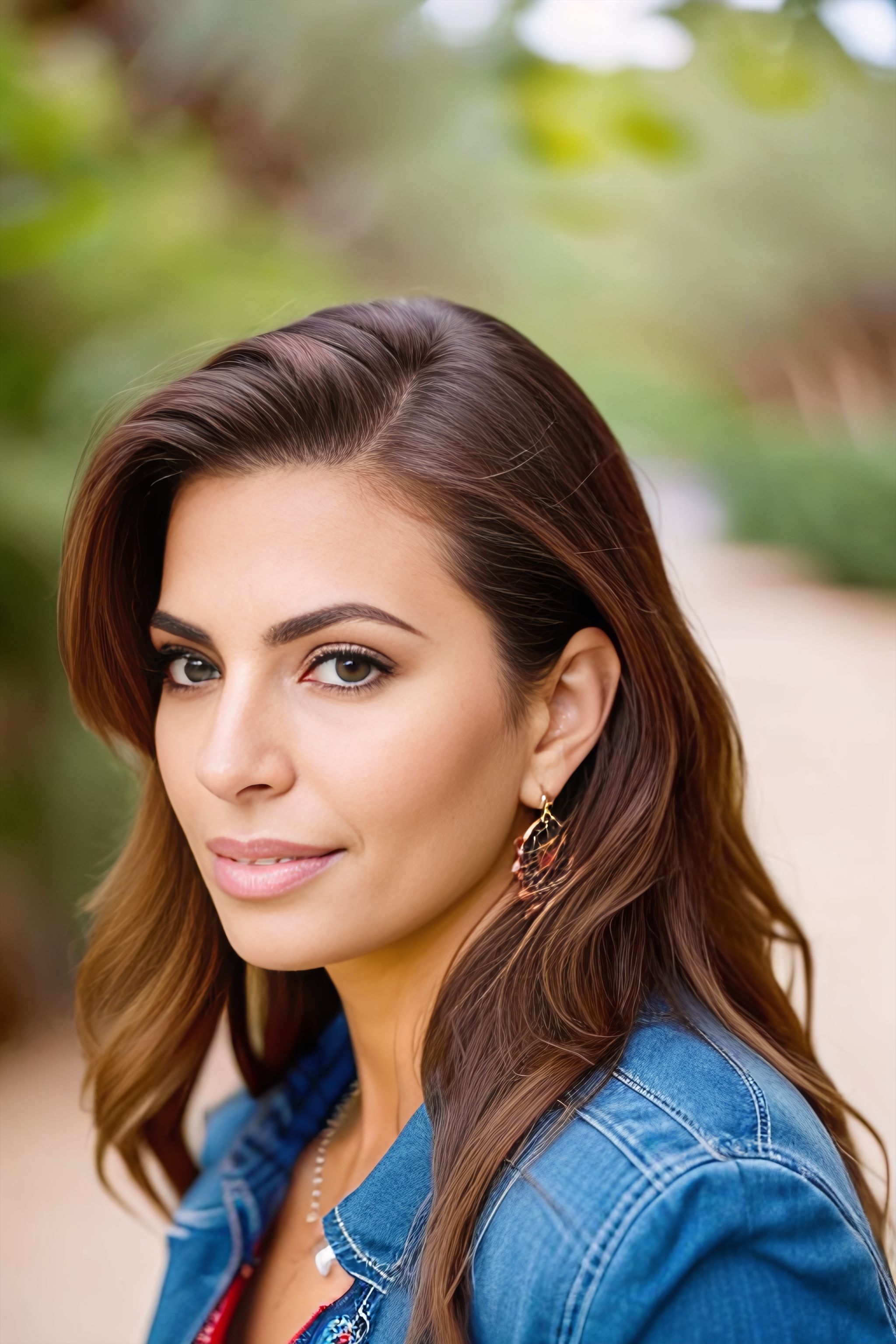 Portrait generated with Stable Diffusion.